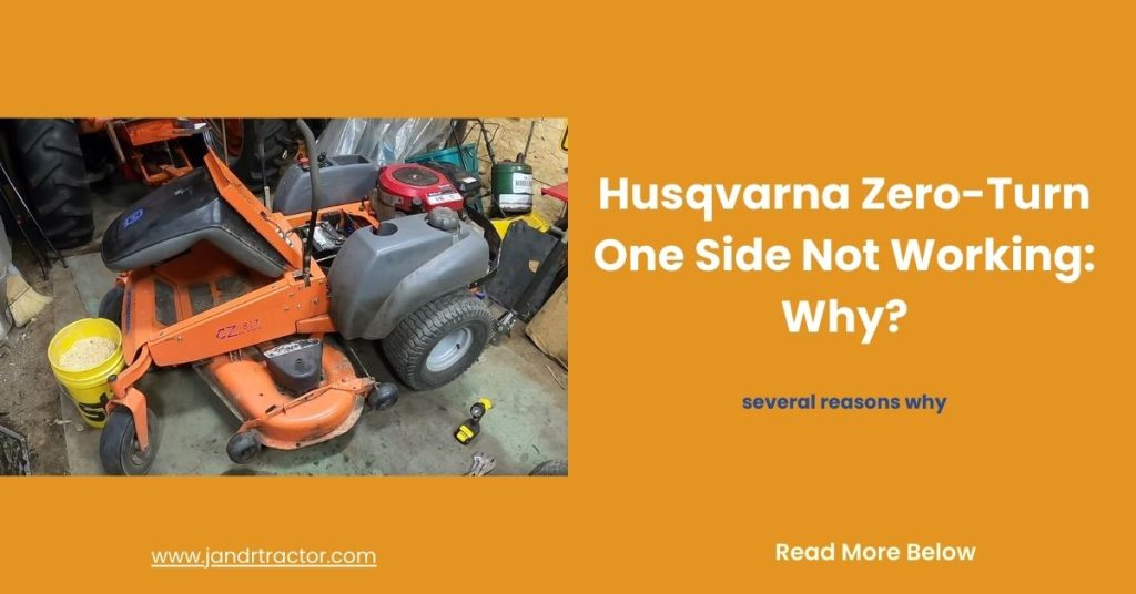 Husqvarna Zero-Turn One Side Not Working 12